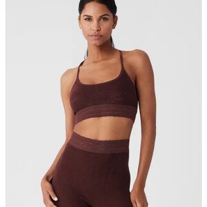 ALO Yoga Dark Brown Bra